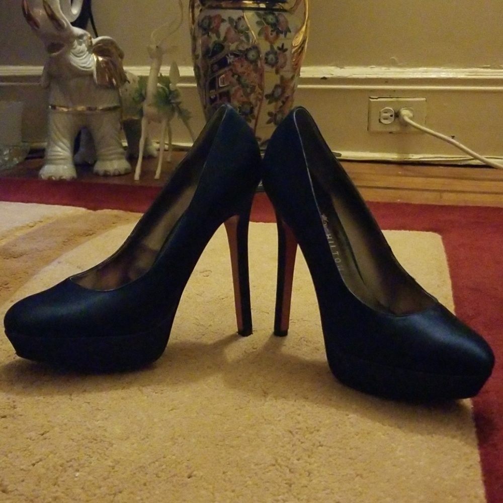 PARIS HILTON platform Heel